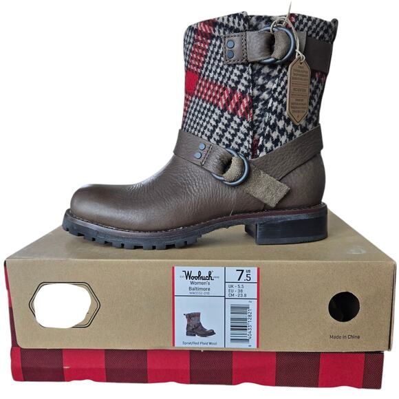 Woolrich Shoes - Woolrich Baltimore Harness Boot Size 7.5 New